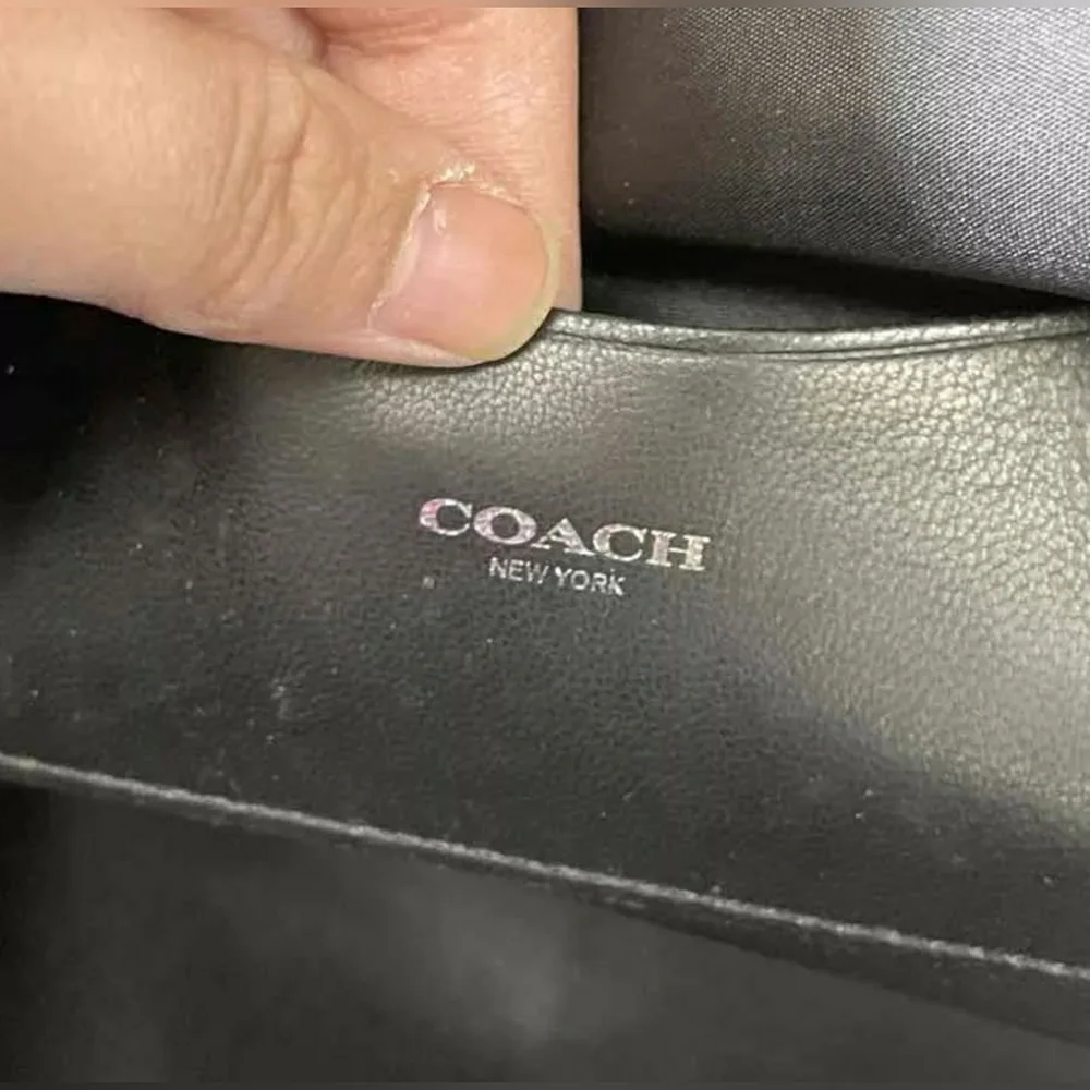 COACH DESIGNER LAPTOP LEATHER BAG SLEEVE POUCH clutch